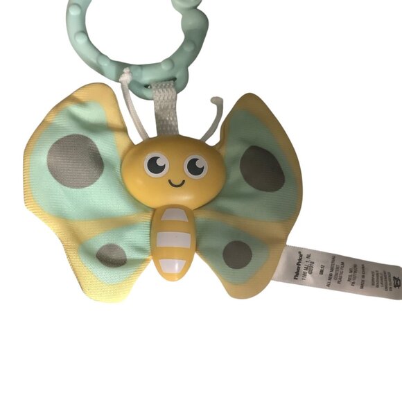 Fisher Price Butterfly Baby Infant Toy Soft Wings Ring 2018 Replacement Baby Dom - Picture 8 of 9